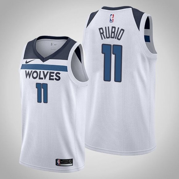 timberwolves white jersey